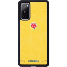 Samsung Galaxy S20 FE 5G Case Hülle - Silikon schwarz Kolumbien 2026 personalisierbares Fussballtrikot
