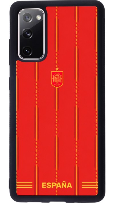 Samsung Galaxy S20 FE 5G Case Hülle - Silikon schwarz Spanien 2026 personalisierbares Fussballtrikot