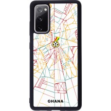 Samsung Galaxy S20 FE 5G Case Hülle - Silikon schwarz Ghana 2026 personalisierbares Fussballtrikot
