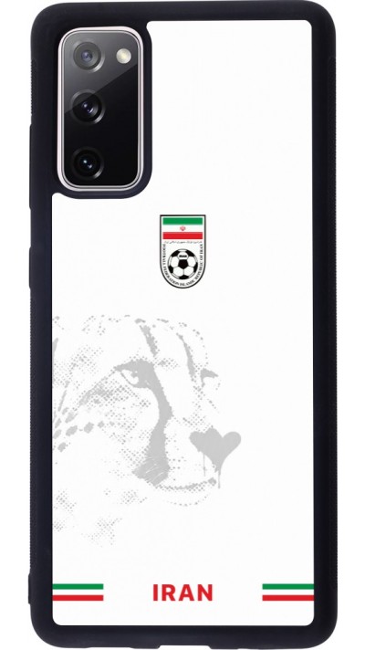 Samsung Galaxy S20 FE 5G Case Hülle - Silikon schwarz Iran 2026 personalisierbares Fussballtrikot