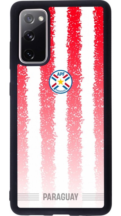 Samsung Galaxy S20 FE 5G Case Hülle - Silikon schwarz Paraguay 2026 personalisierbares Fussballtrikot
