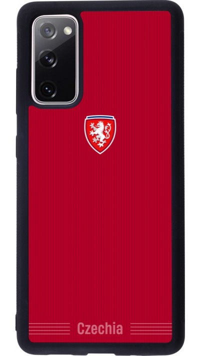 Samsung Galaxy S20 FE 5G Case Hülle - Silikon schwarz Tschechische Republik 2026 personalisierbares Fussballtrikot