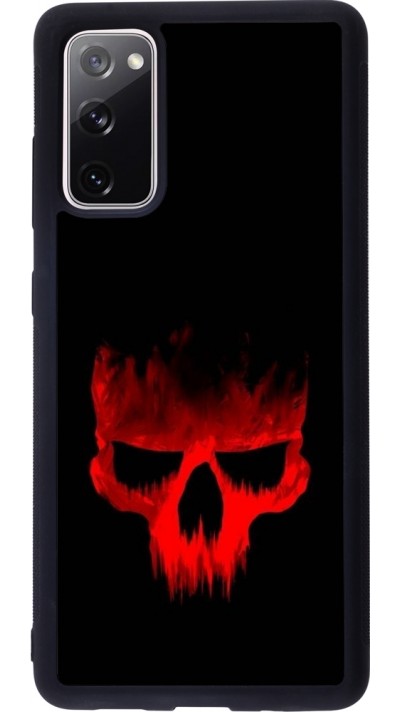 Coque Samsung Galaxy S20 FE 5G - Silicone rigide noir Halloween 2023 scary skull Coque Samsung Galaxy S20 FE 5G - Silicone rigide noir Halloween 2023 scary skull