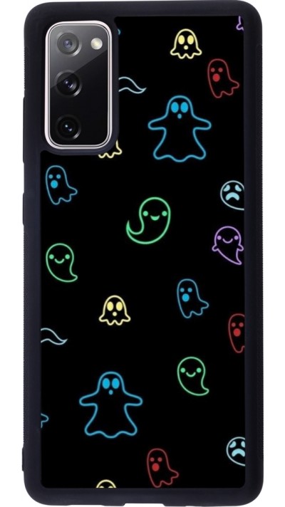 Coque Samsung Galaxy S20 FE 5G - Silicone rigide noir Halloween 2024 colorful ghosts Coque Samsung Galaxy S20 FE 5G - Silicone rigide noir Halloween 2024 colorful ghosts