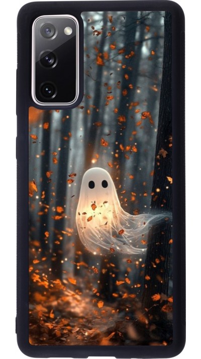 Coque Samsung Galaxy S20 FE 5G - Silicone rigide noir Halloween 2025 Ghost in the forest Coque Samsung Galaxy S20 FE 5G - Silicone rigide noir Halloween 2025 Ghost in the forest