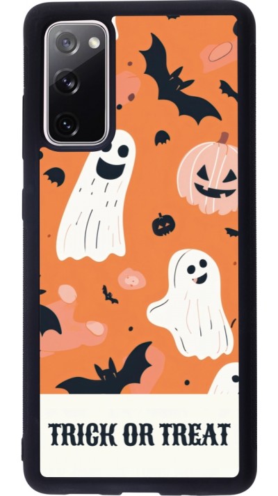 Coque Samsung Galaxy S20 FE 5G - Silicone rigide noir Halloween 2025 Trick treat Coque Samsung Galaxy S20 FE 5G - Silicone rigide noir Halloween 2025 Trick treat