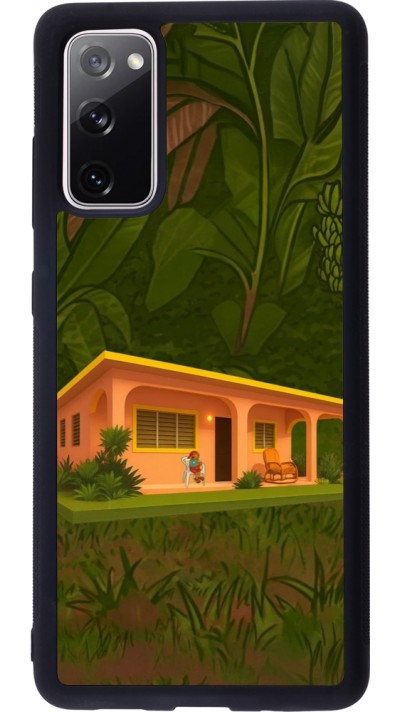Samsung Galaxy S20 FE 5G Case Hülle - Silikon schwarz Benitos house DTMF