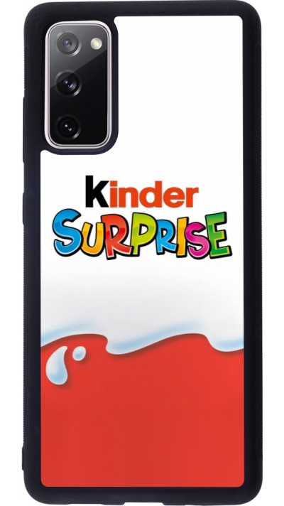 Coque Samsung Galaxy S20 FE 5G - Silicone rigide noir Kinder Surprise Coque Samsung Galaxy S20 FE 5G - Silicone rigide noir Kinder Surprise