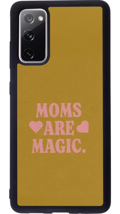Samsung Galaxy S20 FE 5G Case Hülle - Silikon schwarz Mom 2026 Are Magic
