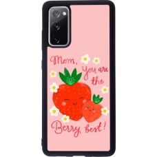 Samsung Galaxy S20 FE 5G Case Hülle - Silikon schwarz Mom 2026 Berry best