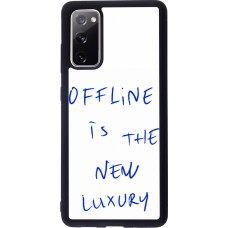 Samsung Galaxy S20 FE 5G Case Hülle - Silikon schwarz Offline is the new luxury