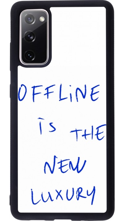 Samsung Galaxy S20 FE 5G Case Hülle - Silikon schwarz Offline is the new luxury