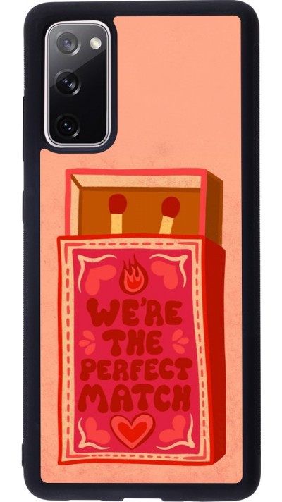 Samsung Galaxy S20 FE 5G Case Hülle - Silikon schwarz Saint Valentines Day 26 Perfect Match