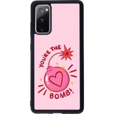 Samsung Galaxy S20 FE 5G Case Hülle - Silikon schwarz Saint Valentines Day 26 You are the bomb