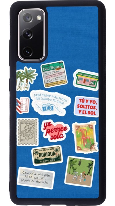 Samsung Galaxy S20 FE 5G Case Hülle - Silikon schwarz Seals of the Dominican Republic DTMF