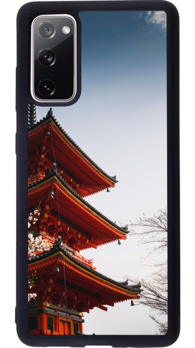 Coque Samsung Galaxy S20 FE 5G - Silicone rigide noir Spring 23 Japan