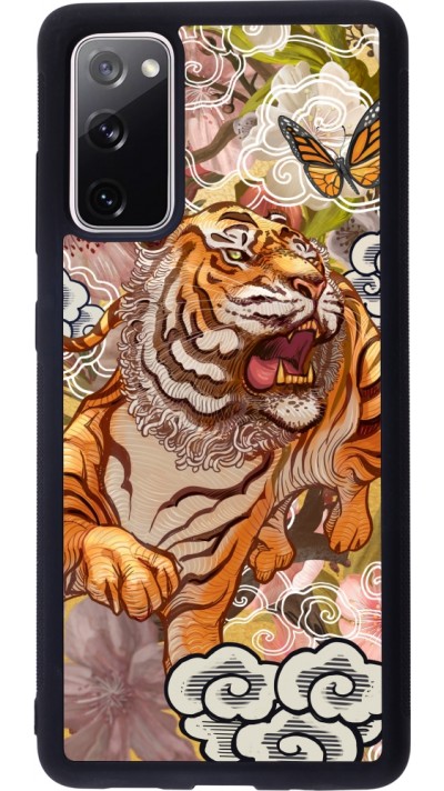 Coque Samsung Galaxy S20 FE 5G - Silicone rigide noir Spring 23 japanese tiger Coque Samsung Galaxy S20 FE 5G - Silicone rigide noir Spring 23 japanese tiger