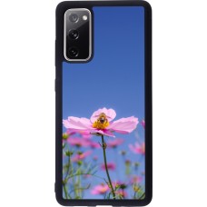 Samsung Galaxy S20 FE 5G Case Hülle - Silikon schwarz Bee on a flower 2026