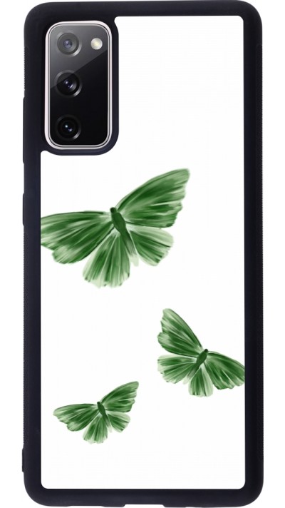 Samsung Galaxy S20 FE 5G Case Hülle - Silikon schwarz Butterflies 2026