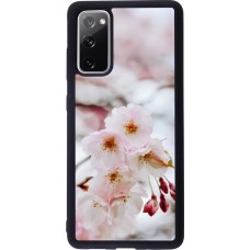 Samsung Galaxy S20 FE 5G Case Hülle - Silikon schwarz Cherry tree 2026