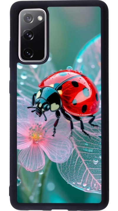 Samsung Galaxy S20 FE 5G Case Hülle - Silikon schwarz Ladybird in bloom 2026