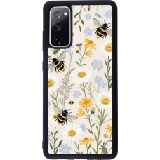 Samsung Galaxy S20 FE 5G Case Hülle - Silikon schwarz Pattern bees 2026