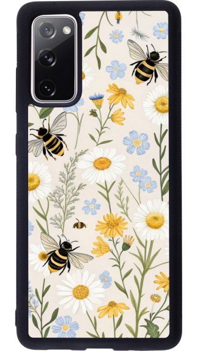 Samsung Galaxy S20 FE 5G Case Hülle - Silikon schwarz Pattern bees 2026