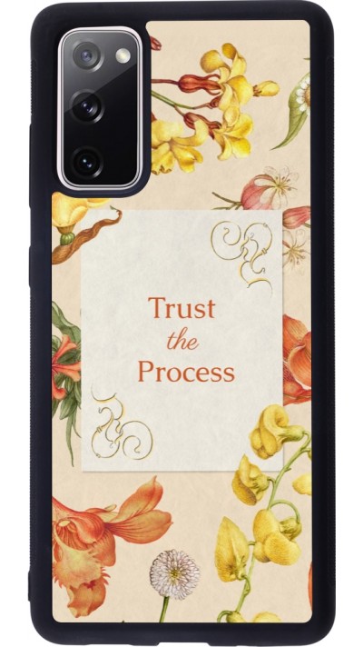 Samsung Galaxy S20 FE 5G Case Hülle - Silikon schwarz Trust the process 2026