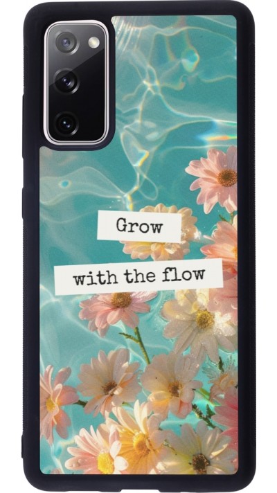 Coque Samsung Galaxy S20 FE 5G - Silicone rigide noir Summer 2025 Grow with the flow Coque Samsung Galaxy S20 FE 5G - Silicone rigide noir Summer 2025 Grow with the flow