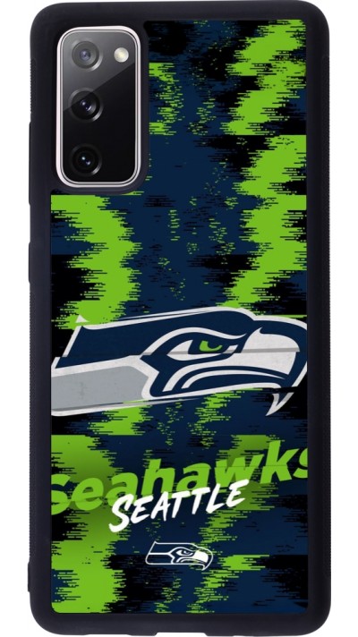 Samsung Galaxy S20 FE 5G Case Hülle - Silikon schwarz Super Bowl 26 Seattle 2