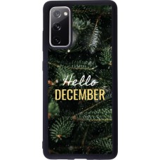 Samsung Galaxy S20 FE 5G Case Hülle - Silikon schwarz Winter 25 Winter hello december