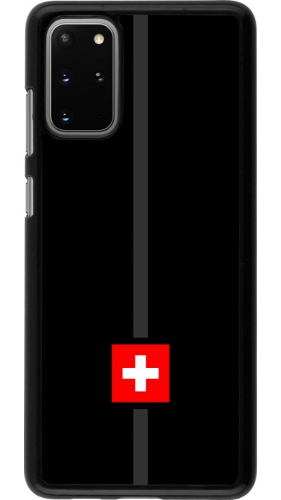 Samsung Galaxy S20+ Case Hülle - Kanton CH schwarz
