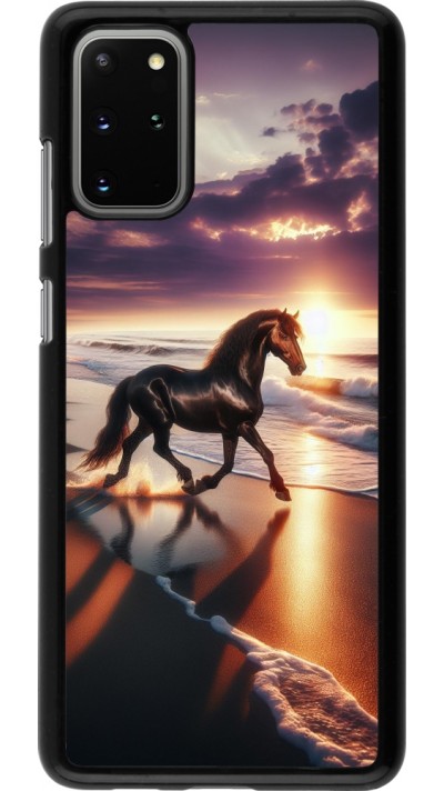 Samsung Galaxy S20+ Case Hülle - Pferd majestätisch Strand