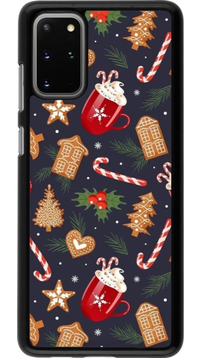 Samsung Galaxy S20+ Case Hülle - Christmas 25 Pattern Gingerbread House