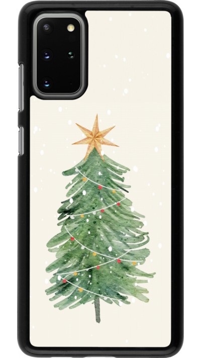 Samsung Galaxy S20+ Case Hülle - Christmas 25 Sketch Tree