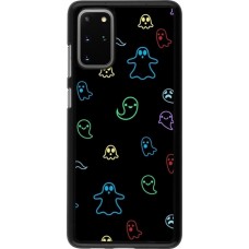 Samsung Galaxy S20+ Case Hülle - Halloween 2024 colorful ghosts