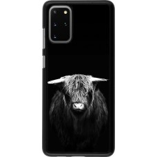 Samsung Galaxy S20+ Case Hülle - Highland calf black