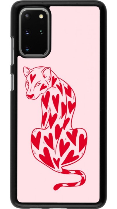 Samsung Galaxy S20+ Case Hülle - Leopard with hearts 2026