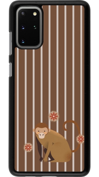 Coque Samsung Galaxy S20+ - Monkey with stripes