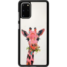 Samsung Galaxy S20+ Case Hülle - Pink Girafe Paint