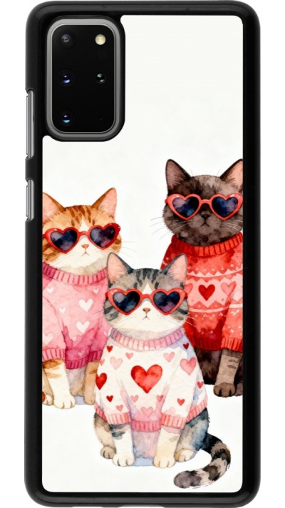 Samsung Galaxy S20+ Case Hülle - Saint Valentines Day 26 Cat Love