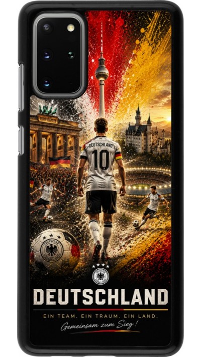Samsung Galaxy S20+ Case Hülle - Fussball Deutschland splash 2026