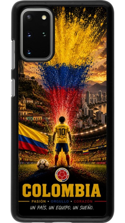 Samsung Galaxy S20+ Case Hülle - Fussball Kolumbien splash 2026