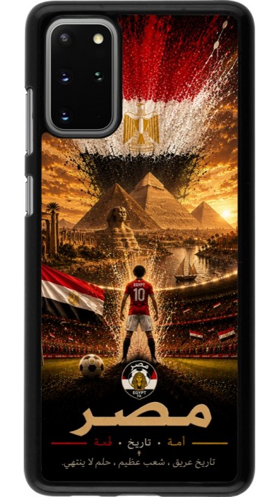 Samsung Galaxy S20+ Case Hülle - Fussball Ägypten splash 2026