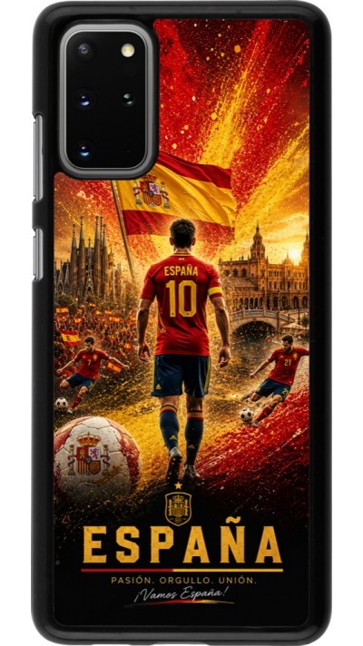 Samsung Galaxy S20+ Case Hülle - Fussball Espanien splash 2026