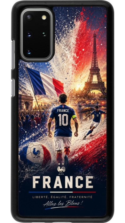 Samsung Galaxy S20+ Case Hülle - Fussball Frankreich splash 2026