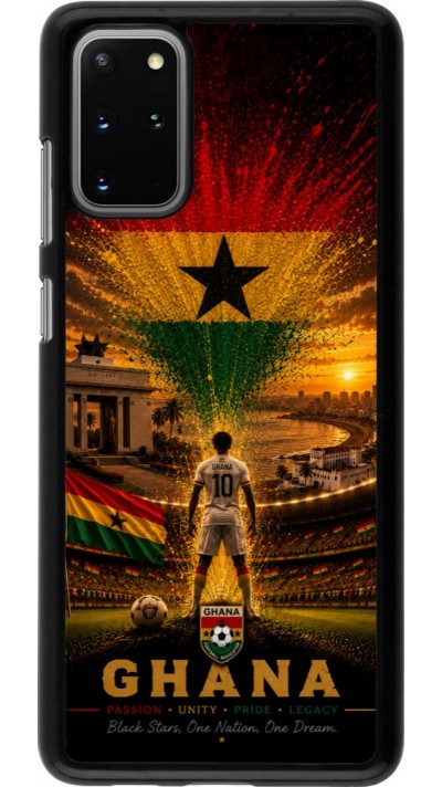 Samsung Galaxy S20+ Case Hülle - Fussball Ghana splash 2026