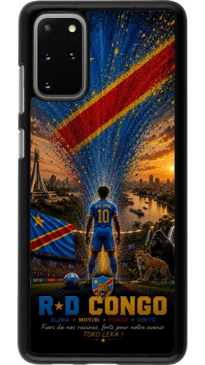 Samsung Galaxy S20+ Case Hülle - Fussball Demokratische Republik Kongo splash 2026