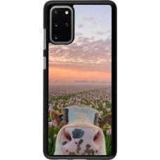 Samsung Galaxy S20+ Case Hülle - Cow with tulips Spring 2026