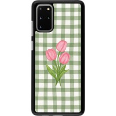 Samsung Galaxy S20+ Case Hülle - Green vichy tulips Spring 2026